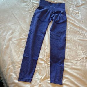 NVGTN seamless contour leggings, small, blue